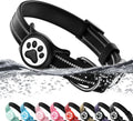 Premium Airtag Dog Collar，With IP68 Waterproof Airtag Holder,Black,S