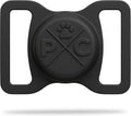 Compatible with Airtag Dog Collar Holder | Durable Protective Case to Help Track Your Pup | for Dog & Cat Collars - Black 1.5In