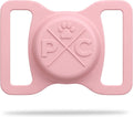 Airtag Dog Collar Holder, Extra-Durable, Lightweight, and Protective Airtag Case for Dog Collar - Track Your Pet Using an Apple Airtag - Dog Collar Airtag Holder-Pink 1.5 Inch Collar