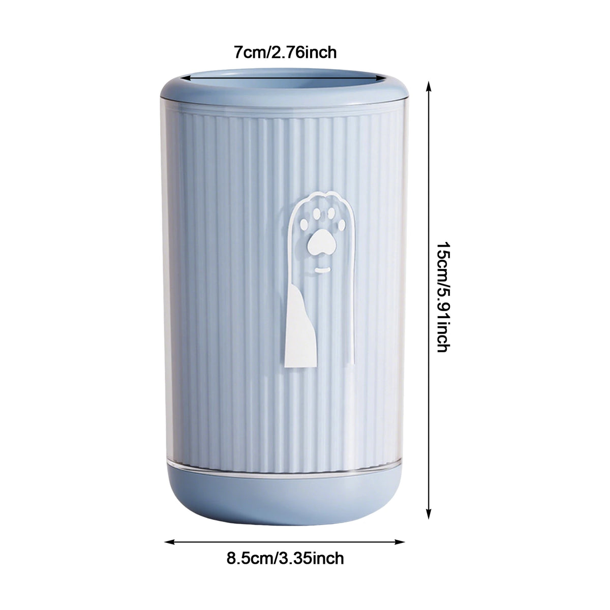 Pet Paw Cleaner Cup for Cats & Dogs – No Scrubbing, Easy Paw Washing for Small, Medium & Large Breeds