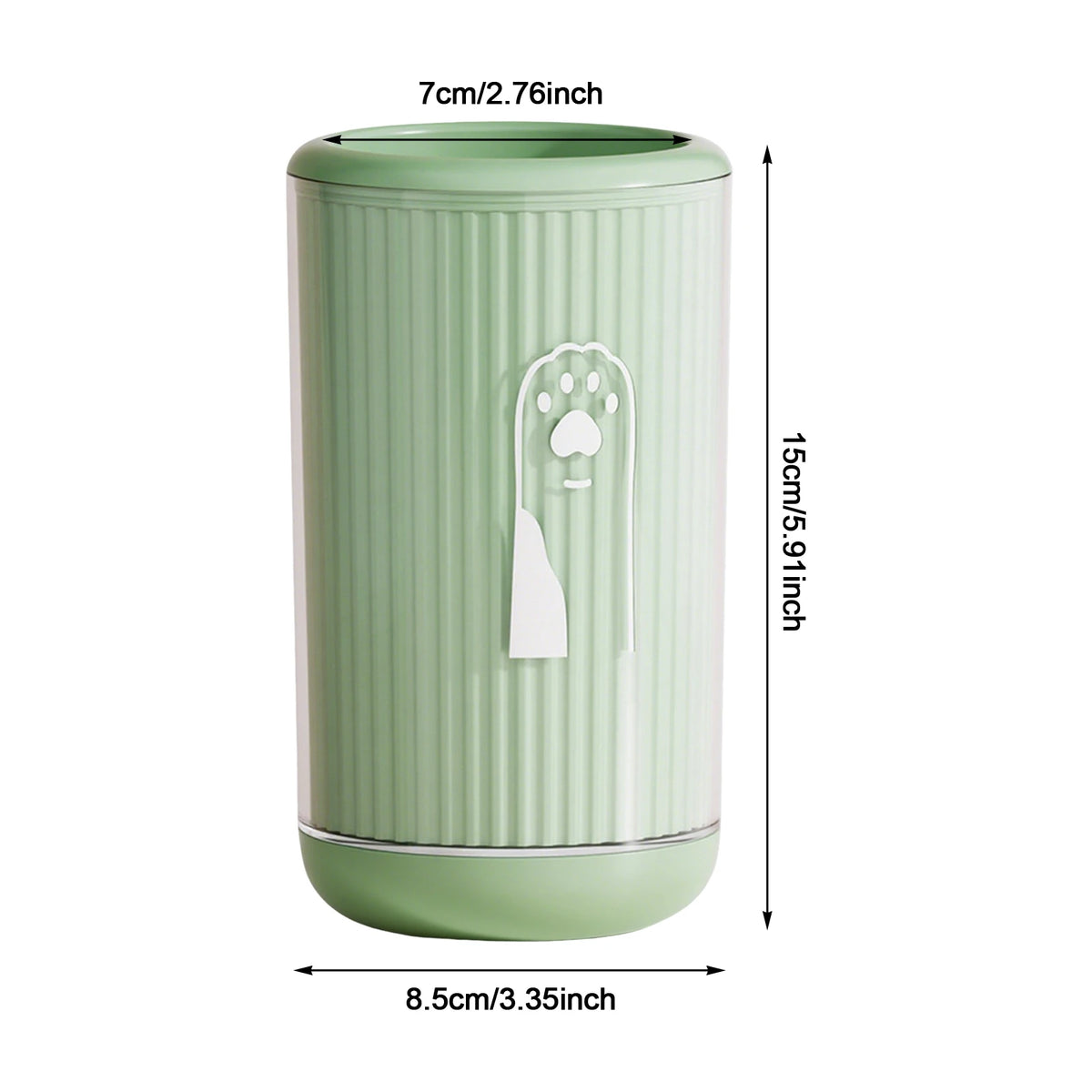 Pet Paw Cleaner Cup for Cats & Dogs – No Scrubbing, Easy Paw Washing for Small, Medium & Large Breeds