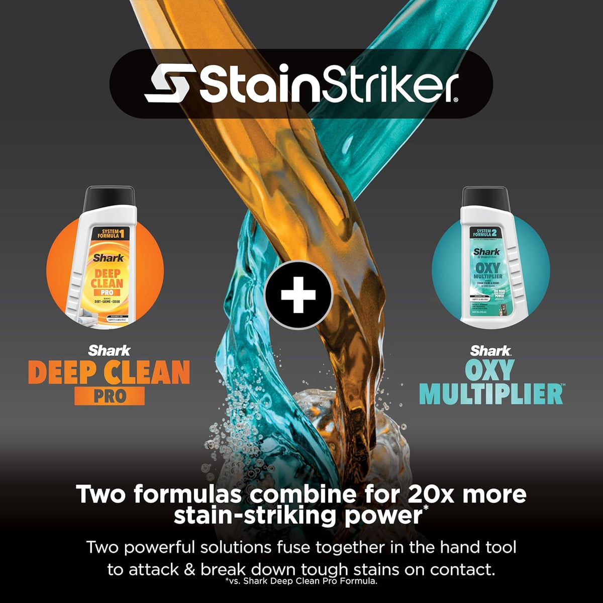Shark Stainstriker Portable Carpet/Upholstery Cleaner, 4 Tools, PX202BRN