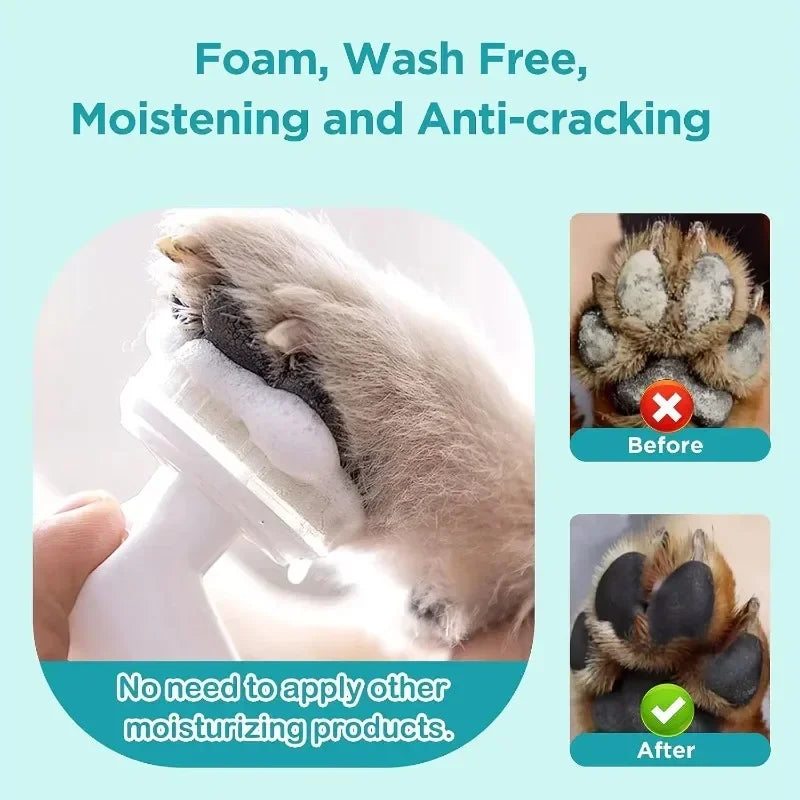 150Ml Cat No Washing Cleaning Mousse Dry Clean Deodorization Odor Removal Lasting Fragrance Cat Dog Bubble Mousse Wash Supplies